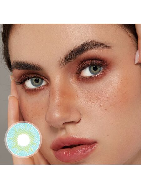 Cherry Ocean Prescription 6 Months Contact Lenses