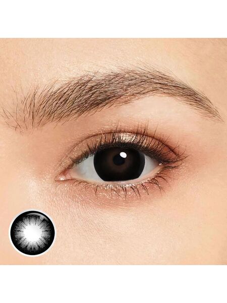 Supersize Black Plus 6 Months Contact Lenses