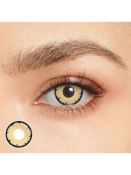 Twilight Orange Costume Yearly Contact Lenses