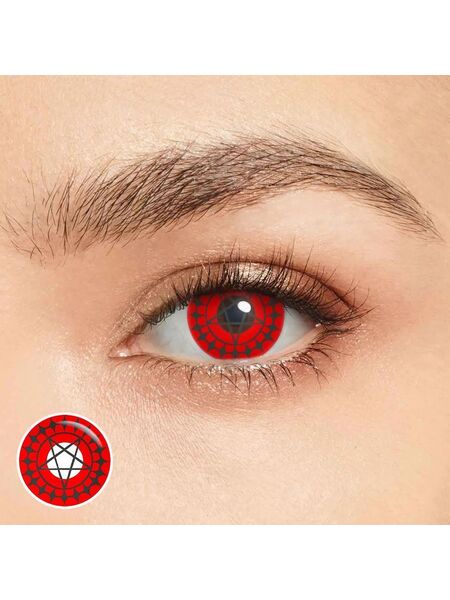Ciel's Red Costume Yearly Contact Lenses