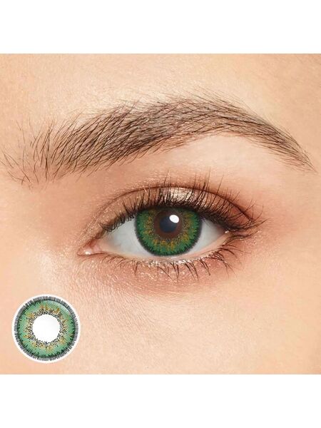 Tosca Three Tone Green Costume Yearly Contact Lenses