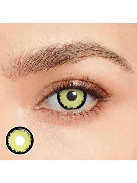 Vassen Green Costume Yearly Contact Lenses