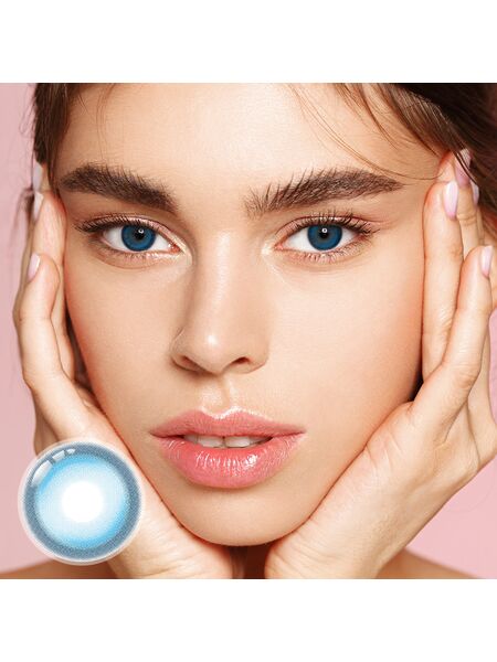 Ethereal Blue Yearly Contact Lenses