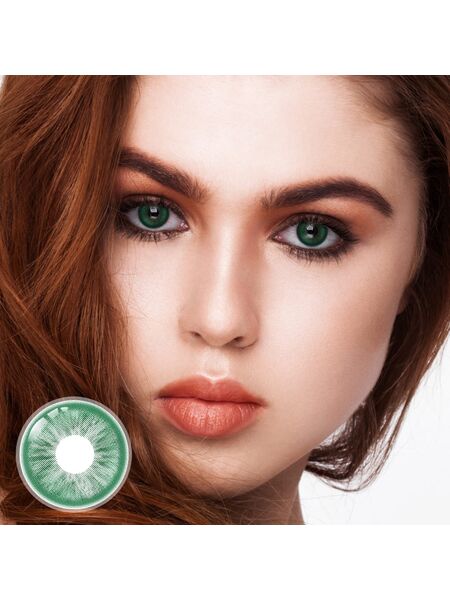 Glacier Green Yearly Contact Lenses