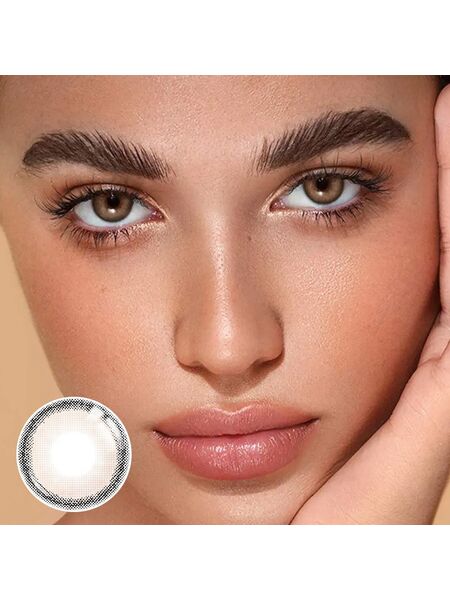 Roze Airy Baby Brown 6 Months Contact Lenses