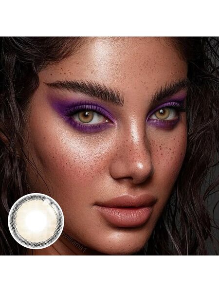 Roze Airy Beige Brown 6 Months Contact Lenses
