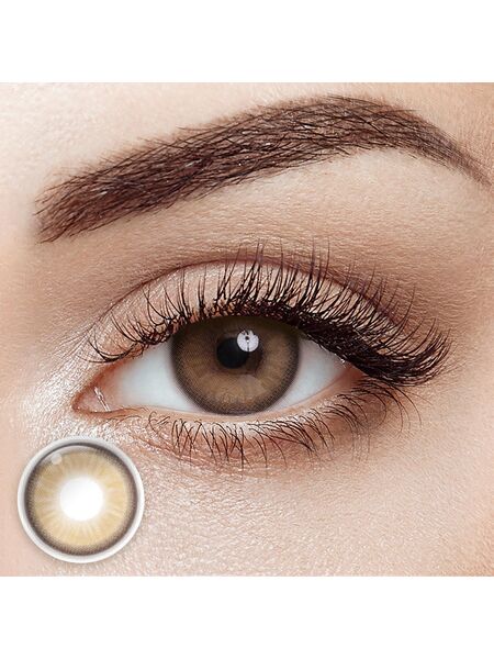 LUNA Sweet Brown Prescription 6 Months Contact Lenses