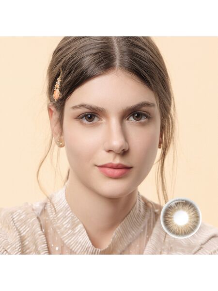 OMG Brown Prescription 6 Months Contact Lenses