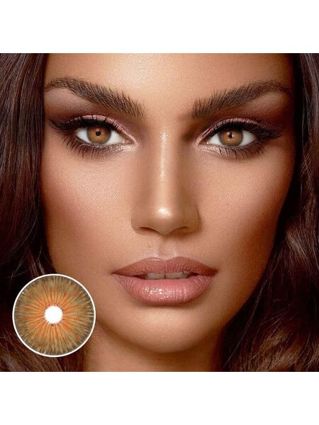 New York N Hazel Prescription 6 Months Contact Lenses