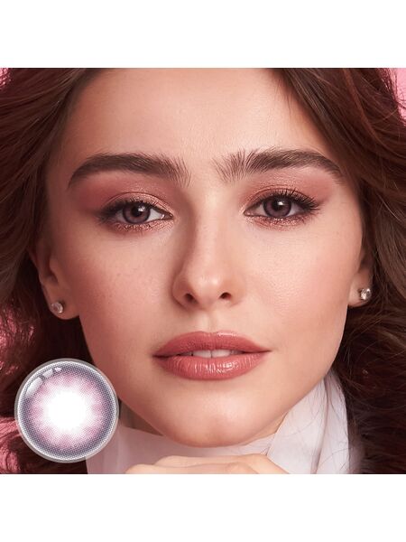 Sakura Purple 6 Months Contact Lenses