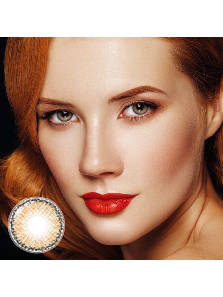 Fruit Juice Brown 6 Months Contact Lenses