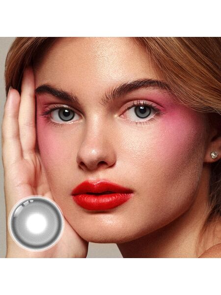 Pearl Grey 6 Months Contact Lenses