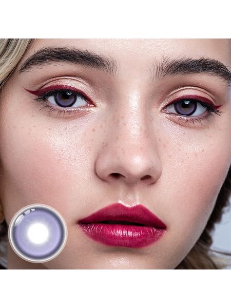 Pearl Purple 6 Months Contact Lenses