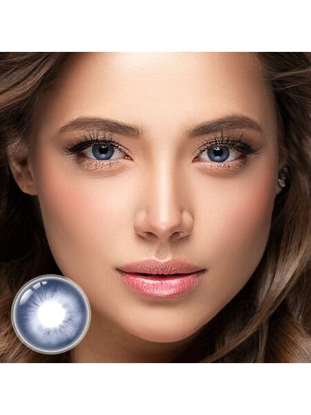Sapphire Blue Yearly Contact Lenses