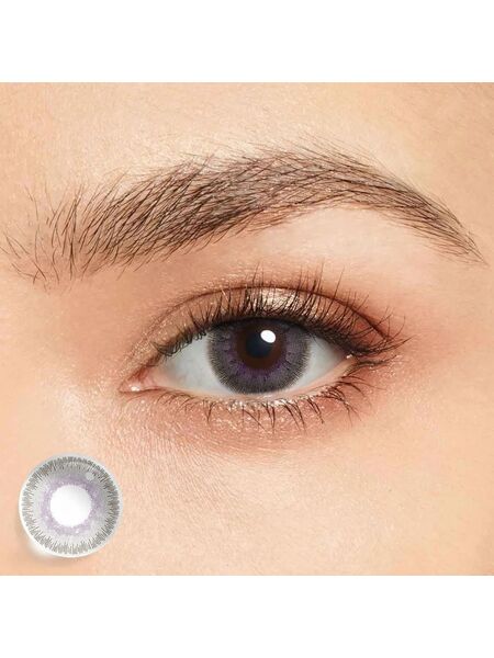 Elite Lavender Gray Yearly Contact Lenses