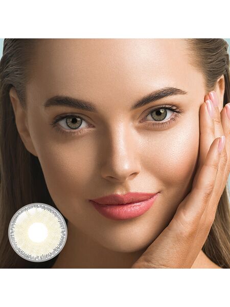 Premium 2 Grey 6 Months Contact Lenses