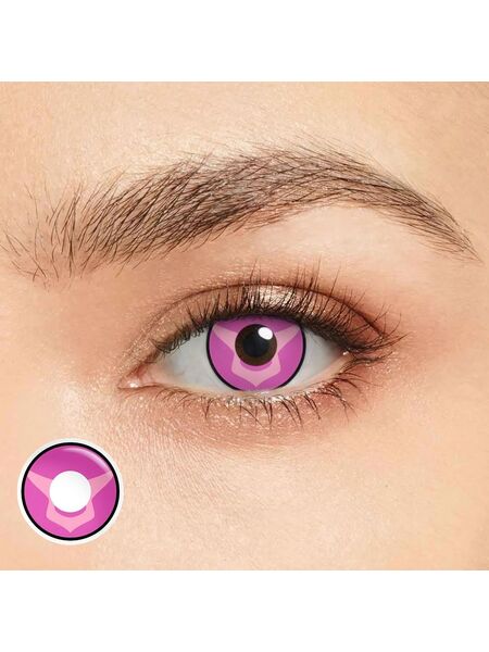 Lelouch Pink Costume Yearly Contact Lenses