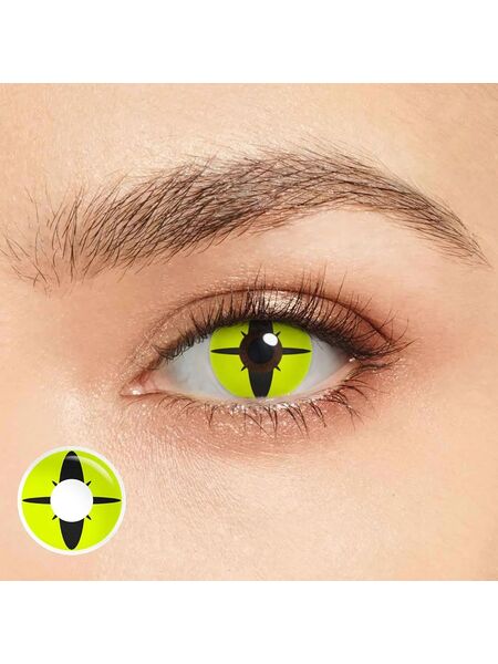 NeoStar Vision Yellow Costume Yearly Contact Lenses