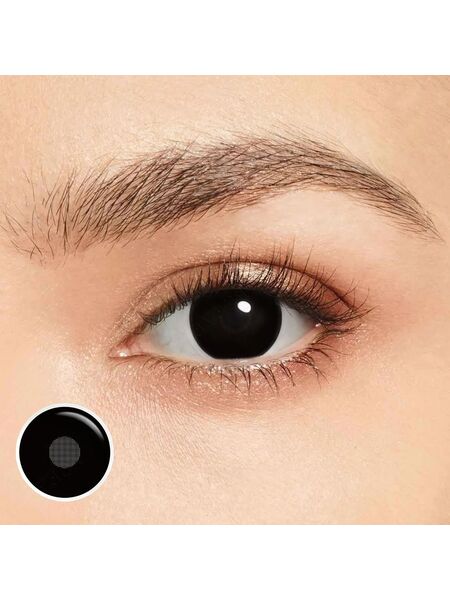 Screen Black Costume Yearly Contact Lenses