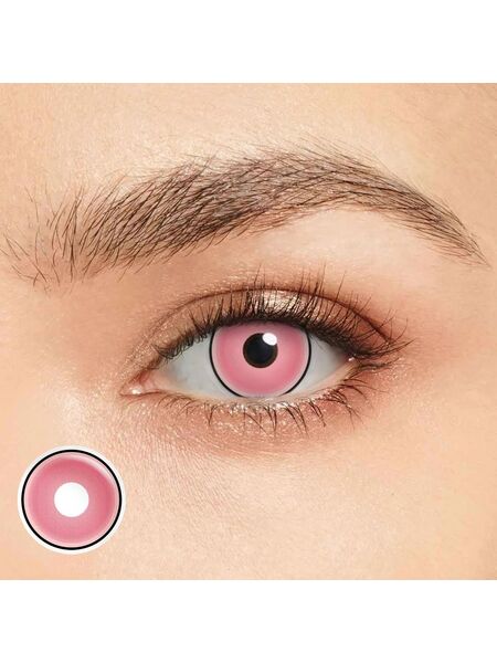 Demon Slayer Nezuko Kamado Costume Yearly Contact Lenses