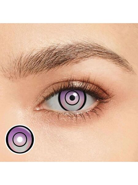 Cyberpunk Lucy Purple Costume Yearly Contact Lenses