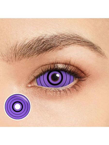 Purple Ring Sclera 22mm Costume Yearly Contact Lenses