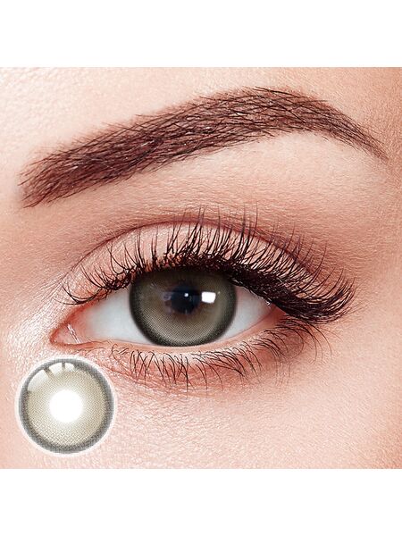 Silver Ion Grey Prescription Yearly Contact Lenses