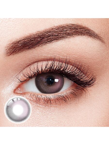 Peachy Pink Prescription Yearly Contact Lenses