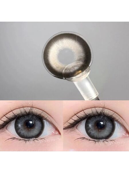 Zurich Black Prescription Yearly Contact Lenses