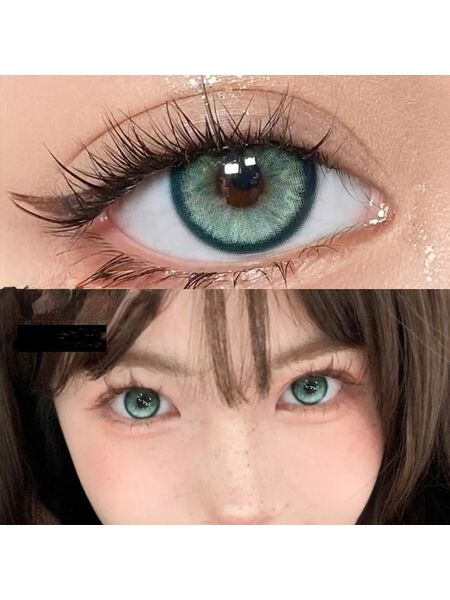 Baroque Green Prescription Yearly Contact Lenses