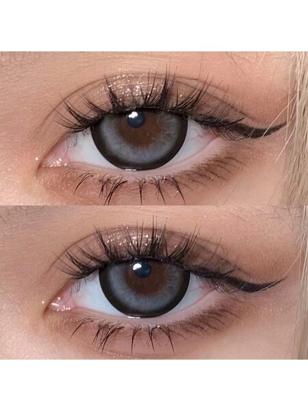 Punk Black Prescription Yearly Contact Lenses