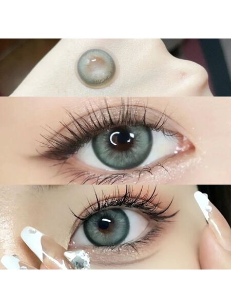 Sandstone Green Prescription Yearly Contact Lenses