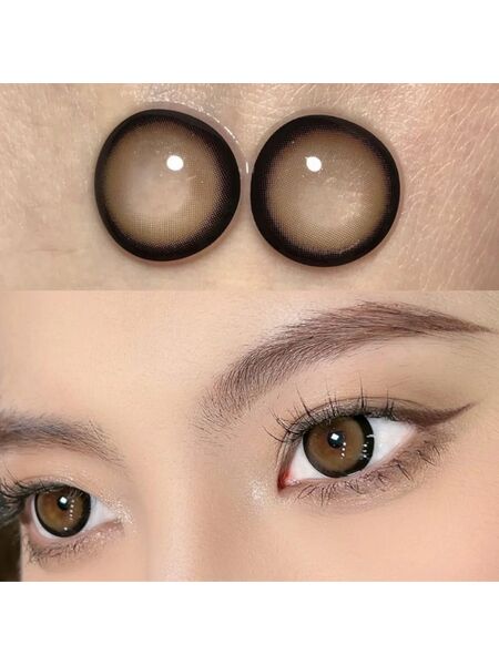 Mocha Brown Prescription Yearly Contact Lenses