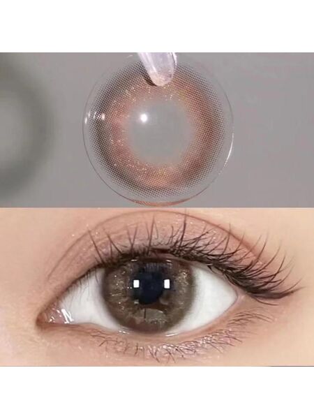 Phantom Brown Prescription Yearly Contact Lenses