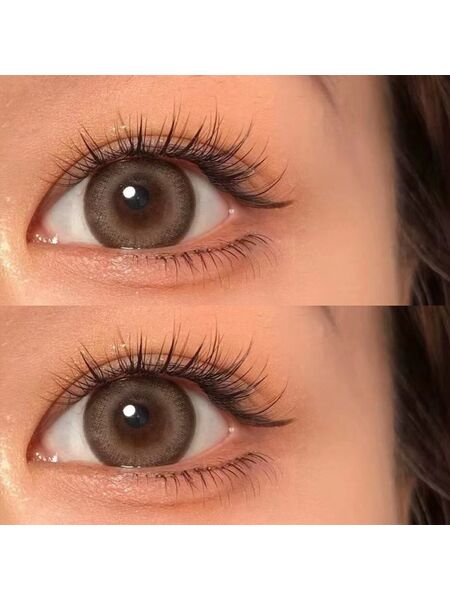 Gingerbread Brown Prescription Yearly Contact Lenses