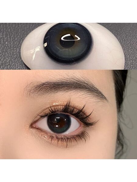 Nagini Blue Yearly Contact Lenses