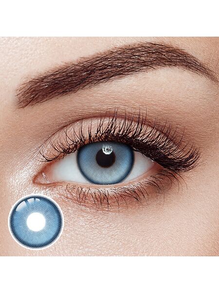 Lake Blue Yearly Contact Lenses