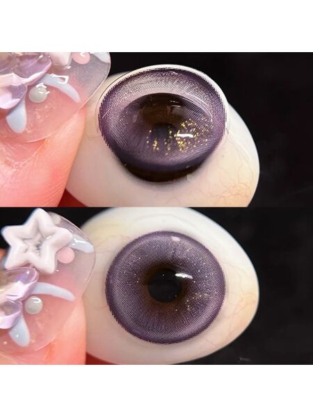 Lilac Purple Yearly Contact Lenses