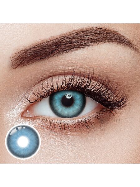 Havana Blue Yearly Contact Lenses