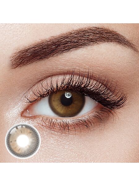 Palm Brown Prescription Yearly Contact Lenses