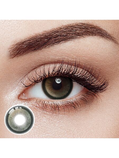 Porcelain Green Yearly Contact Lenses