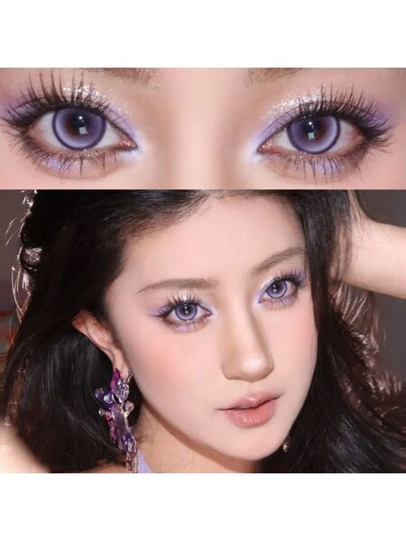 Taro Paste Purple 6 Months Contact Lenses