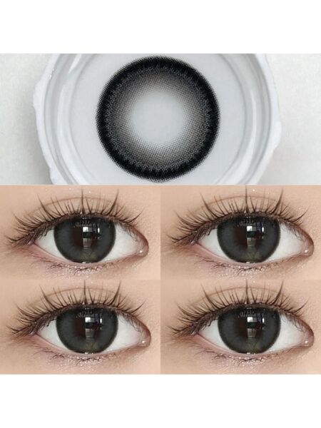Herbal Black Yearly Contact Lenses
