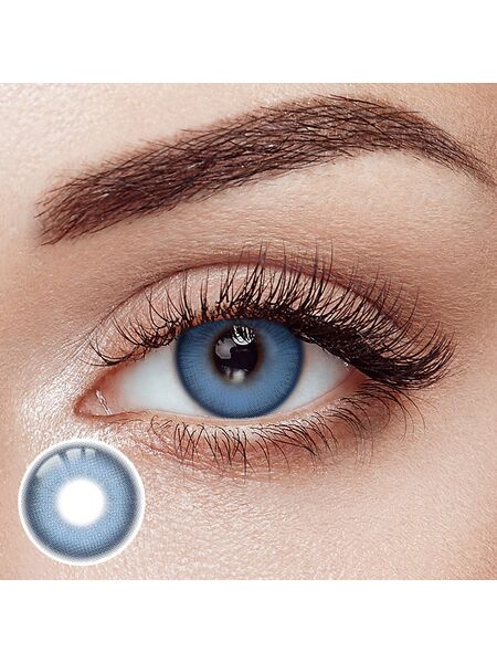 Yolk Blue Yearly Contact Lenses