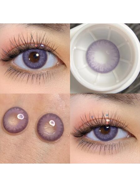 Cameo Purple Yearly Contact Lenses