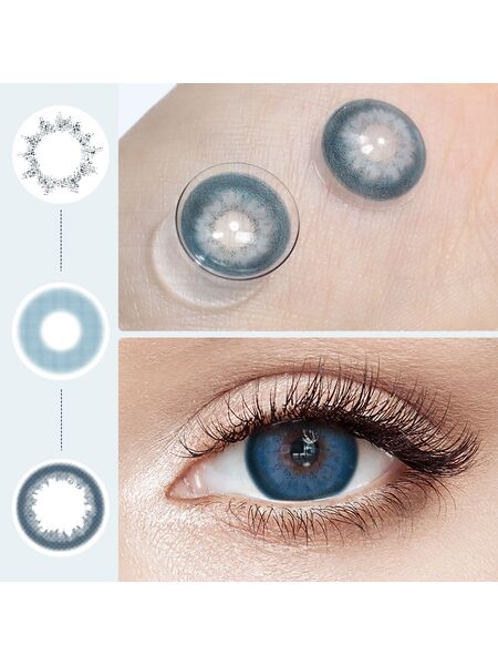 [Pre-Sale] Immersing Blue 6 Months Contact Lenses