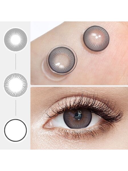 [Pre-Sale] Pinwheel Gray 6 Months Contact Lenses