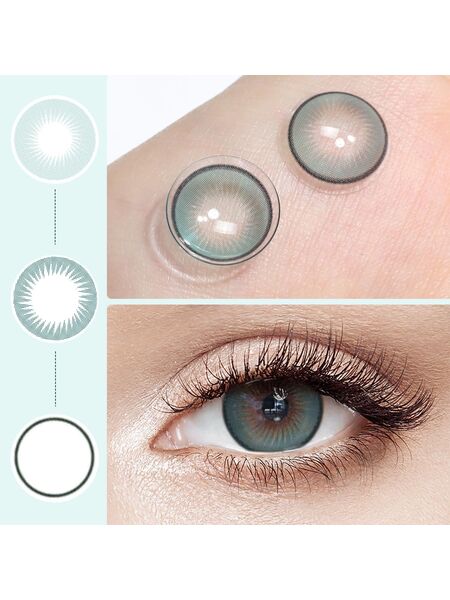 [Pre-Sale] Pinwheel Green 6 Months Contact Lenses