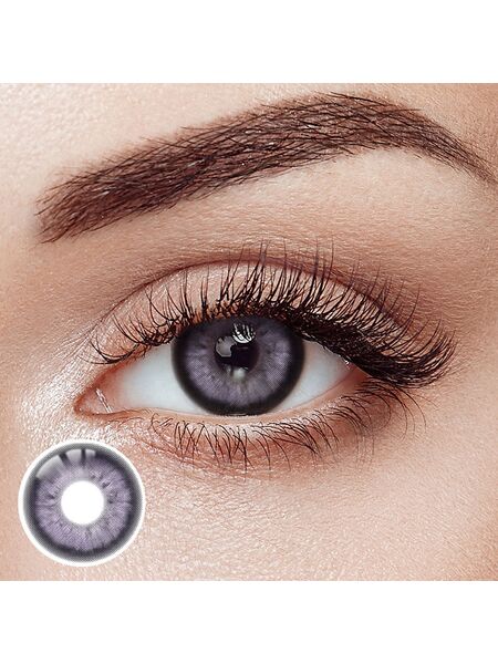 Marshmallow Blue Yearly Contact Lenses