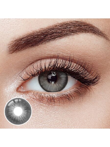 Zircon Gray Yearly Contact Lenses
